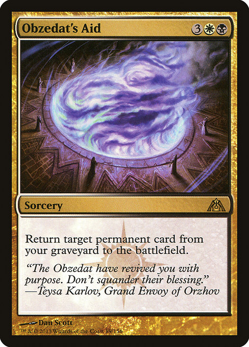 Obzedat's Aid [Foil]