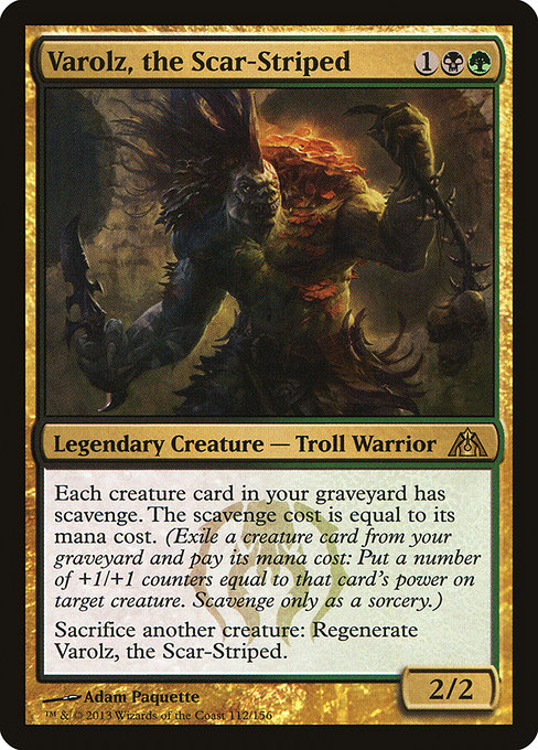 Varolz, the Scar-Striped [Foil]