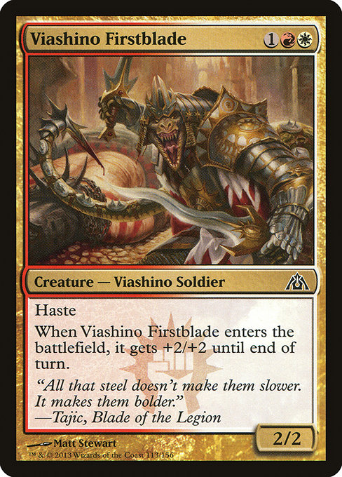 Viashino Firstblade [Foil]