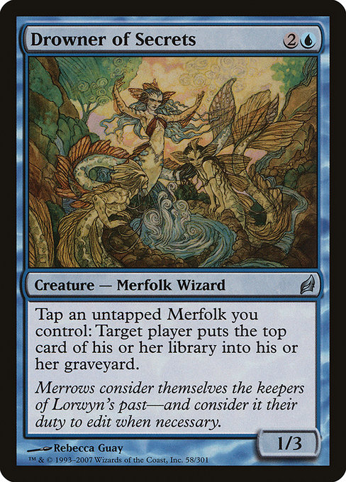 Drowner of Secrets [Foil]