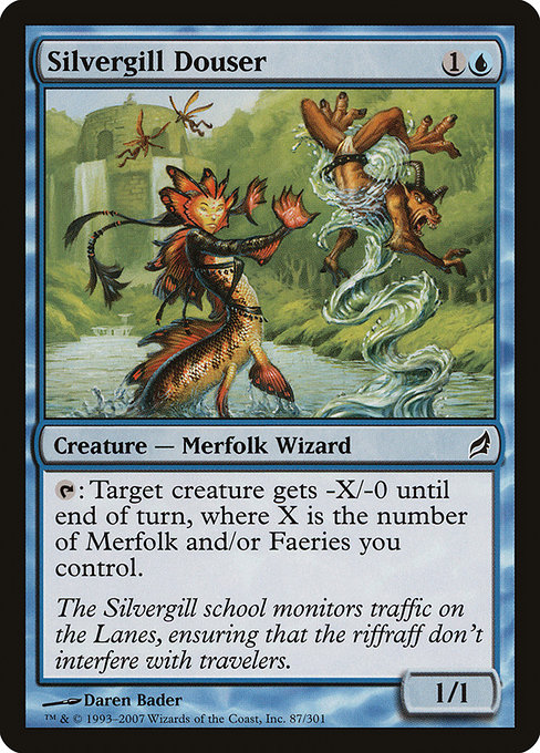 Silvergill Douser [Foil]