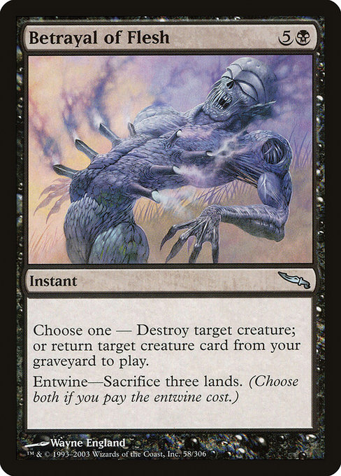 Betrayal of Flesh [Foil]