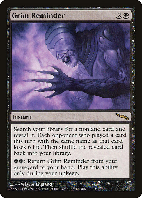 Grim Reminder [Foil]