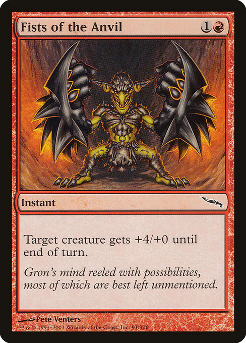 Fists of the Anvil [Foil]