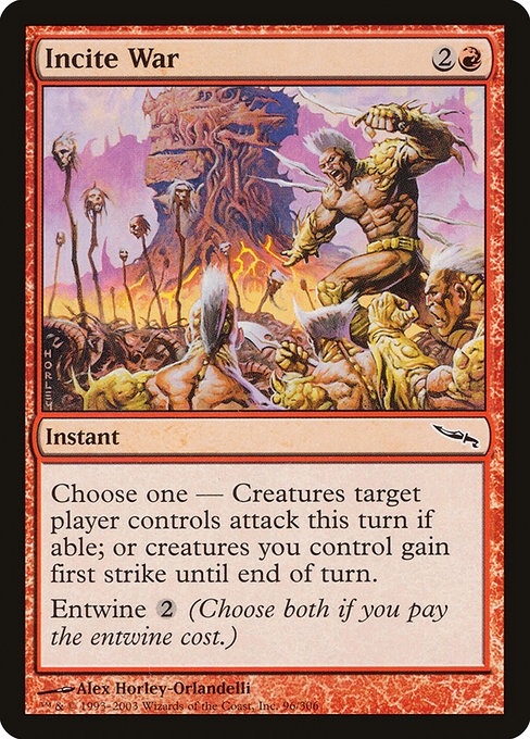 Incite War [Foil]