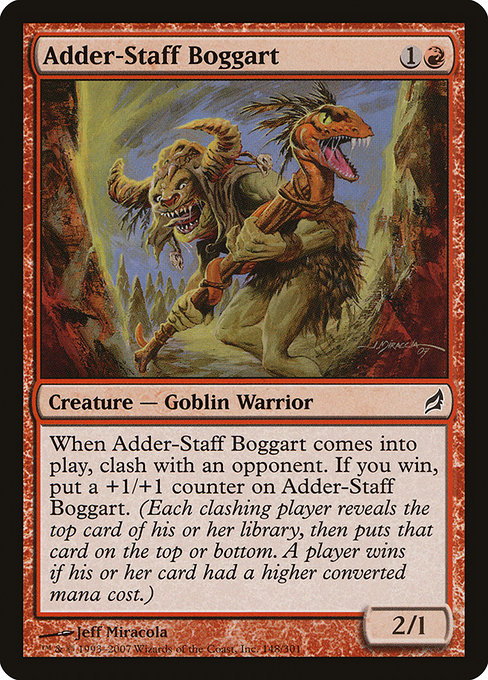 Adder-Staff Boggart [Foil]