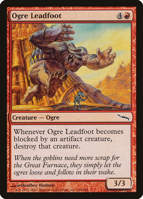 Ogre Leadfoot [Foil]