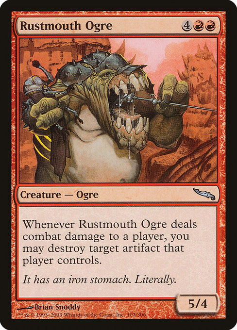 Rustmouth Ogre [Foil]