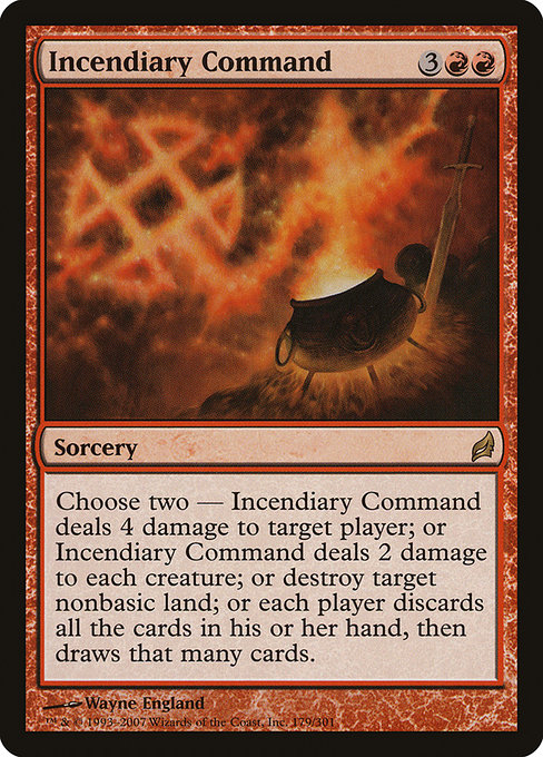Incendiary Command [Foil]