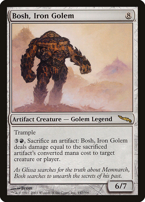Bosh, Iron Golem [Foil]