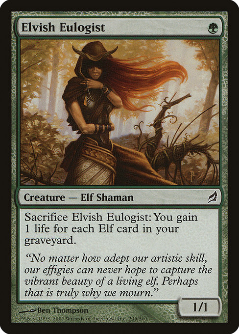 Elvish Eulogist [Foil]