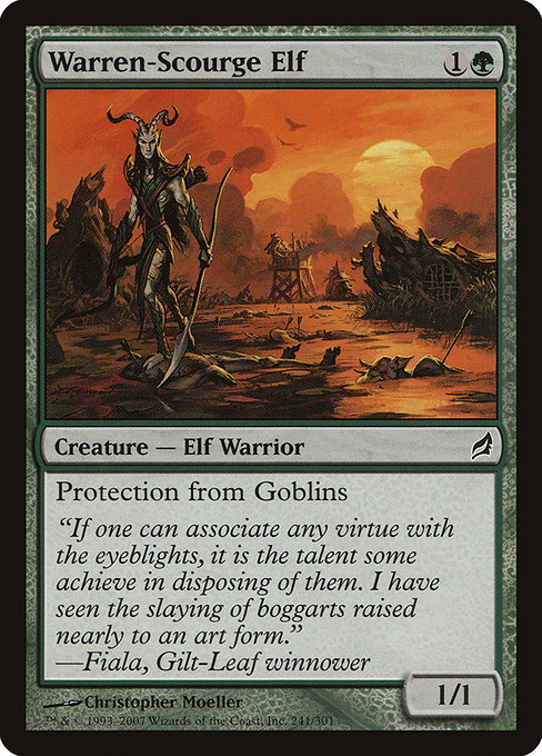 Warren-Scourge Elf [Foil]