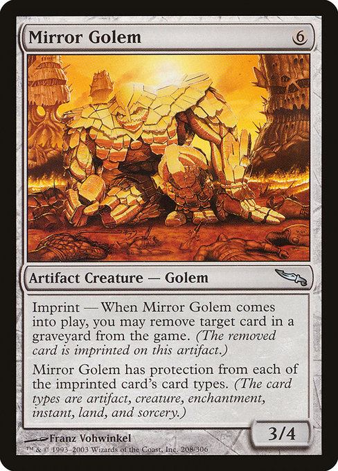 Mirror Golem [Foil]