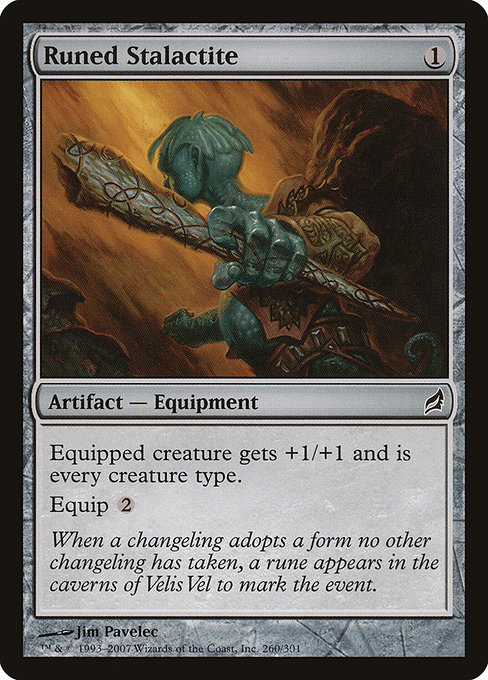 Runed Stalactite [Foil]