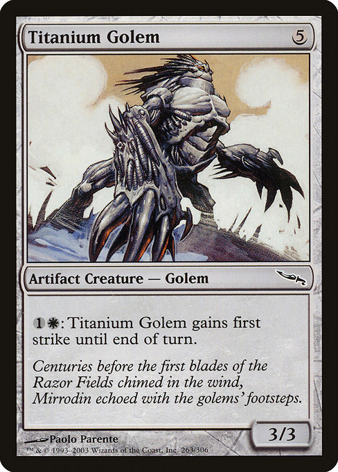 Titanium Golem [Foil]