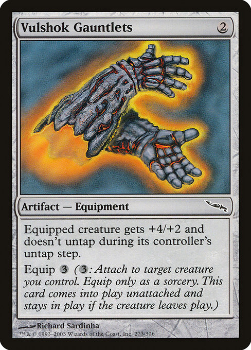 Vulshok Gauntlets [Foil]