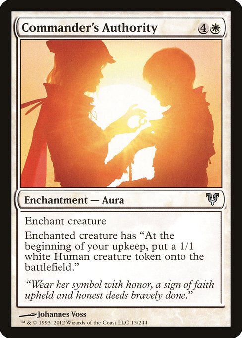 Commander's Authority [Foil]