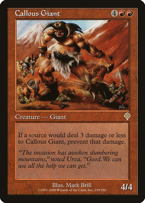 Callous Giant [Foil]