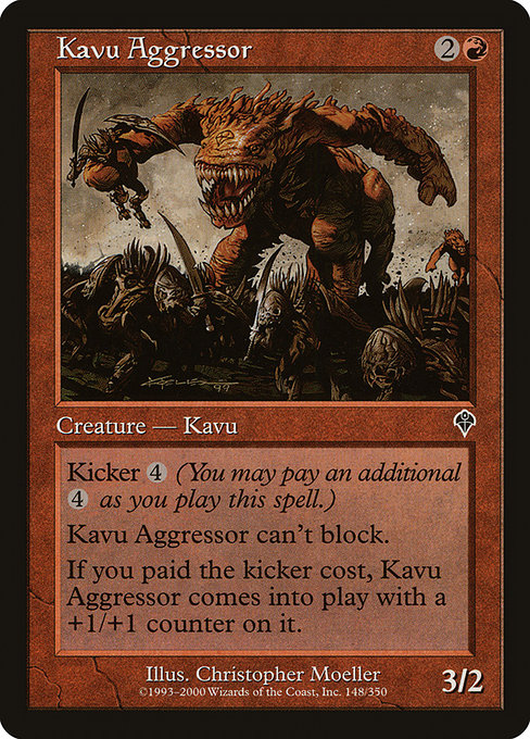 Kavu Aggressor [Foil]