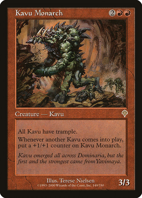 Kavu Monarch [Foil]