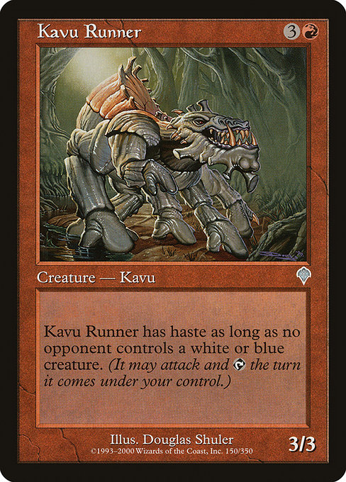 Kavu Runner [Foil]
