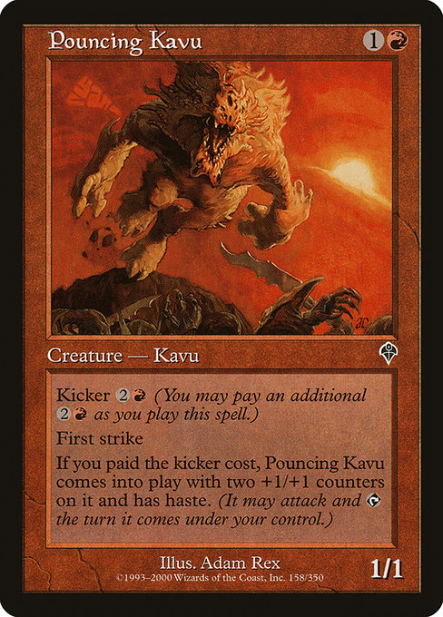 Pouncing Kavu [Foil]