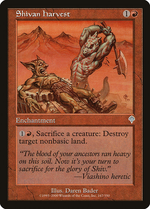 Shivan Harvest [Foil]