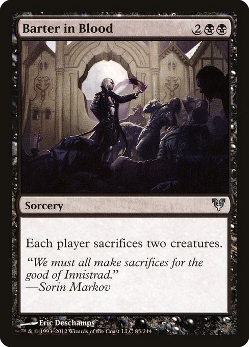 Barter in Blood [Foil]