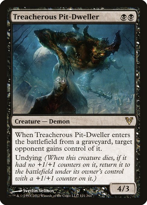Treacherous Pit-Dweller [Foil]