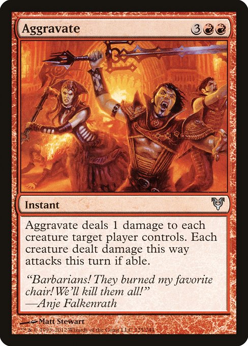 Aggravate [Foil]