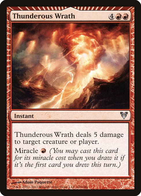 Thunderous Wrath [Foil]