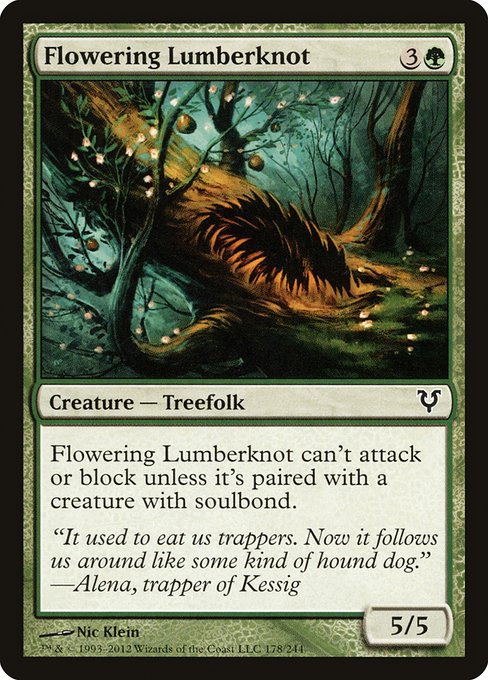 Flowering Lumberknot [Foil]