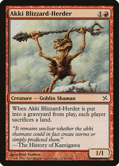 Akki Blizzard-Herder [Foil]