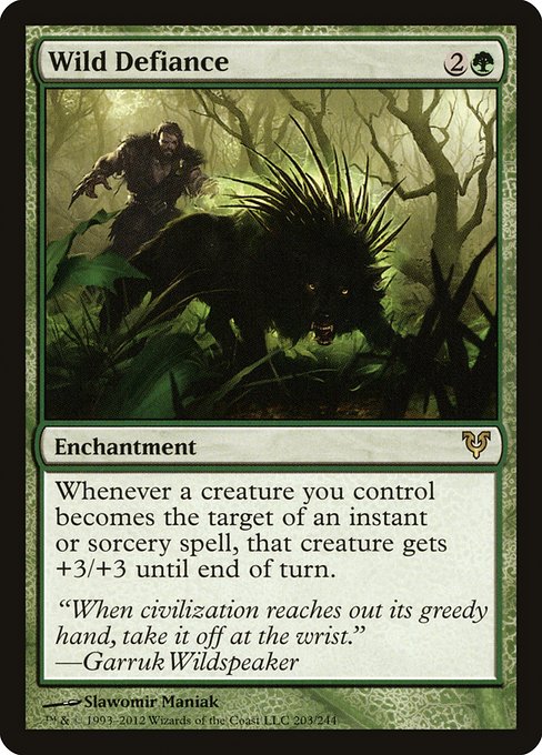 Wild Defiance [Foil]