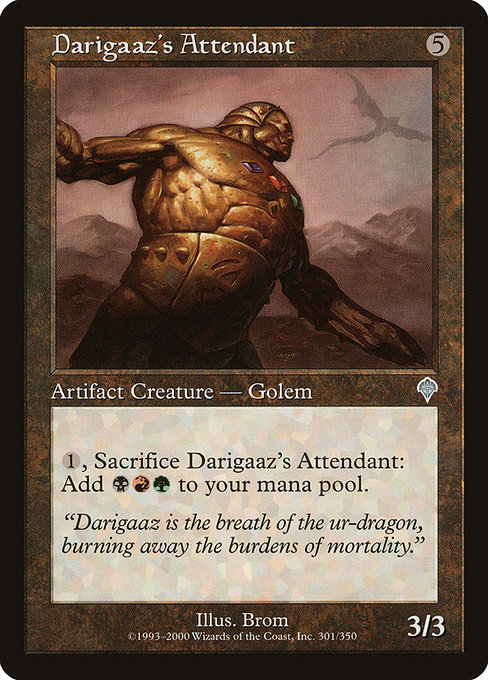 Darigaaz's Attendant [Foil]