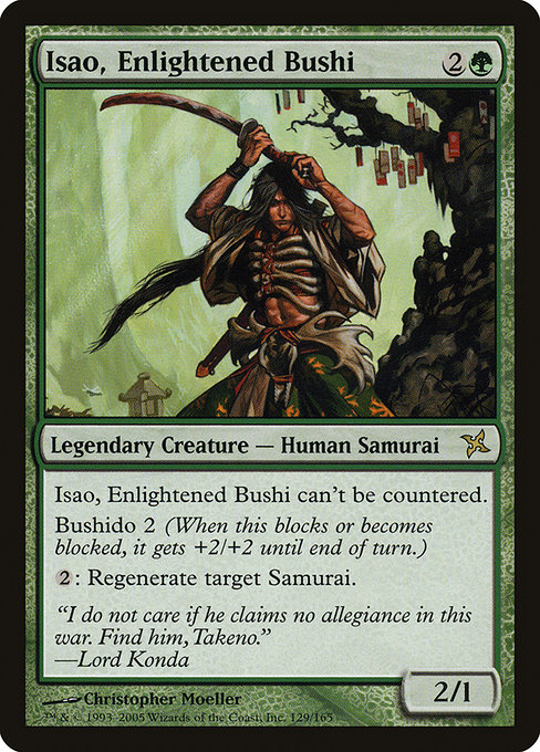 Isao, Enlightened Bushi [Foil]