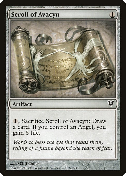 Scroll of Avacyn [Foil]