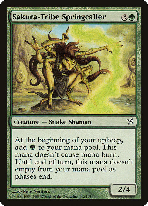 Sakura-Tribe Springcaller [Foil]
