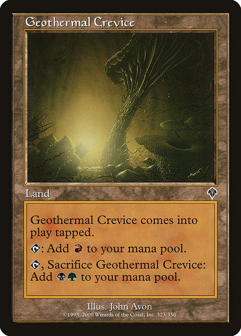 Geothermal Crevice [Foil]
