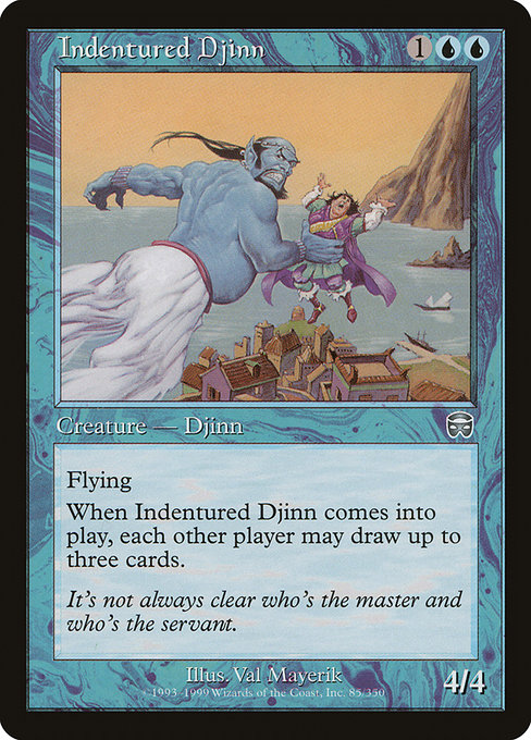 Indentured Djinn [Foil]
