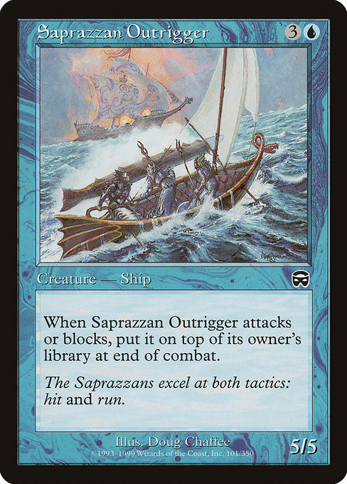 Saprazzan Outrigger [Foil]