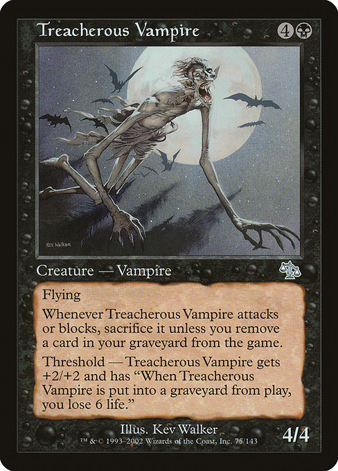 Treacherous Vampire [EX]