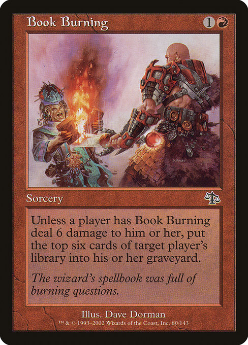 Book Burning [Foil]