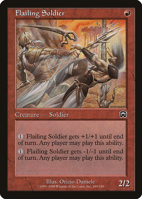 Flailing Soldier [Foil]