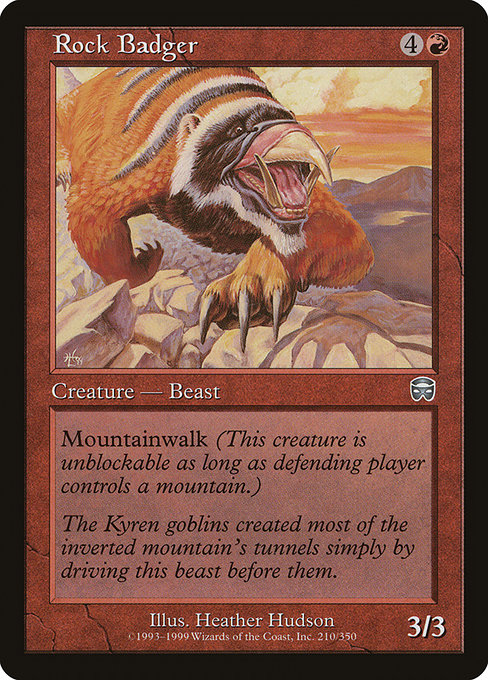 Rock Badger [Foil]