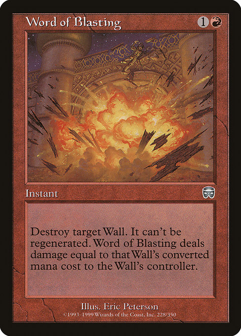 Word of Blasting [Foil]