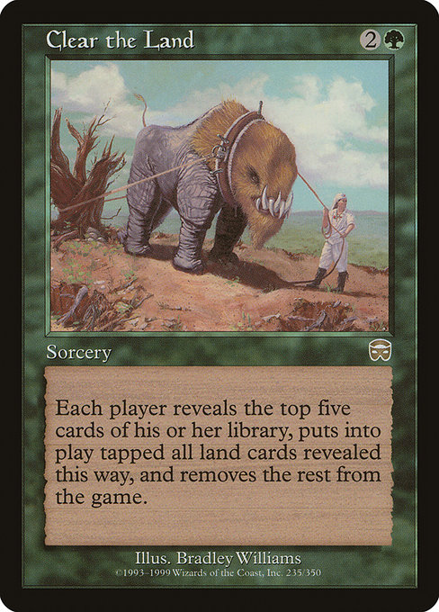 Clear the Land [Foil]