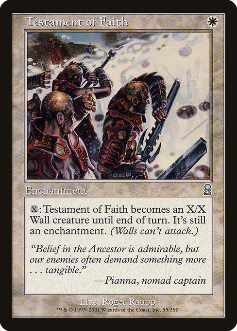 Testament of Faith [Foil]