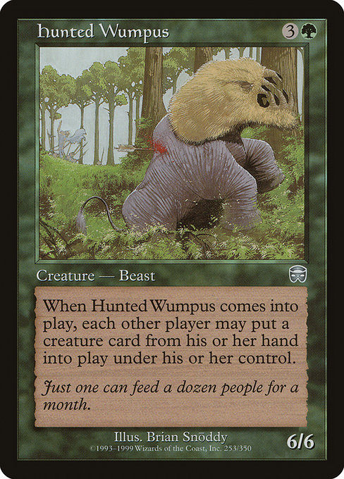 Hunted Wumpus [Foil]