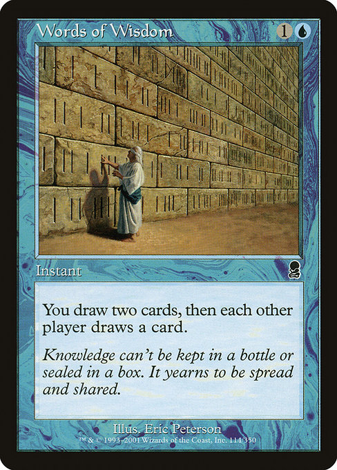 Words of Wisdom [EX]